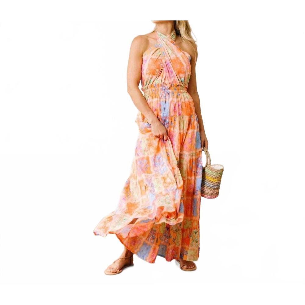 NEW SUNSHINE TIENDA capri dress in multicolor